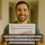Course 3: Application to Remove Conditional Residency Status
